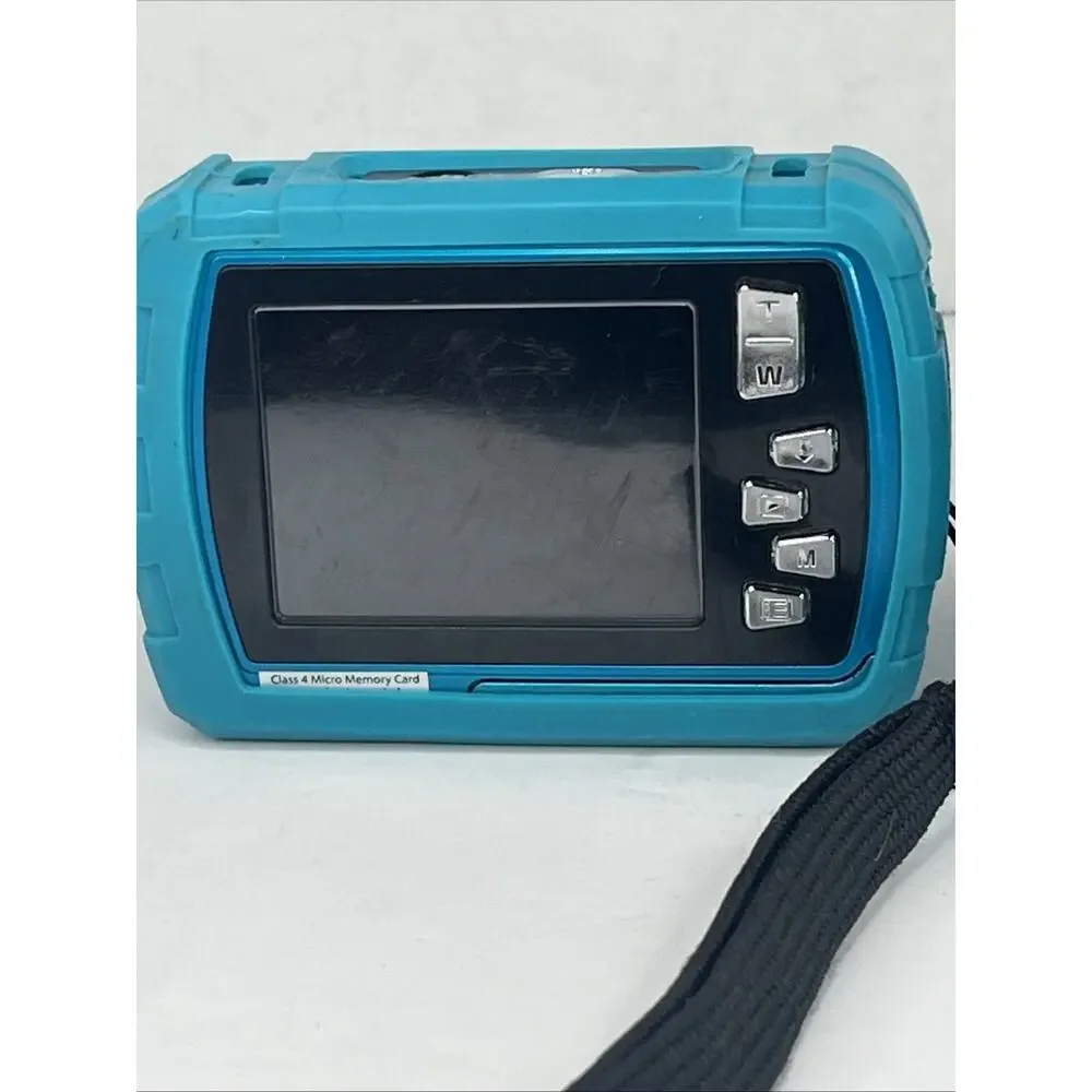 2 Polaroid ISO48 HS 16MP 4x Zoom Digital Cameras Tested Waterproof With Cases